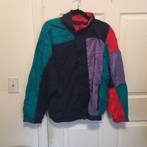 CHRISTIAN DIOR MONSIEUR retro color block track jacket